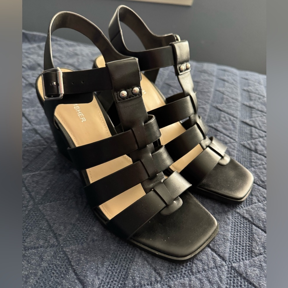 Marc Fisher Slingback Fynlee Block Heels Size 10